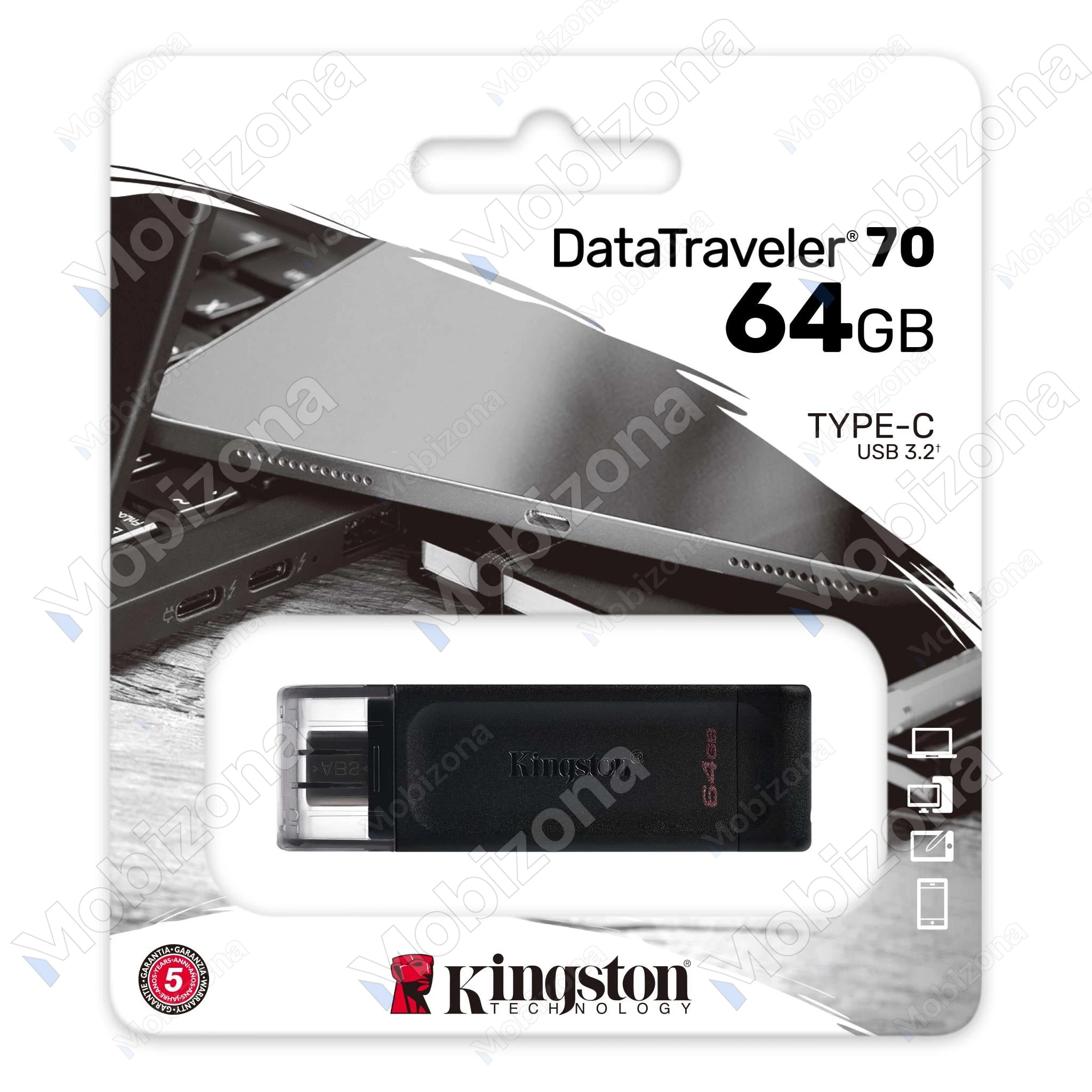 Type-C Flash Drive 64GB Kingston DataTraveler 70