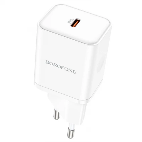 Įkroviklis Type-C PD, QC 3.0 Borofone BN6 Field (3.0A, 20W)