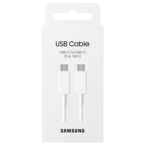 Type-C to Type-C Cable Samsung EP-DX510 (100W, 5.0A, 1.8m) Type-C to Type-C Cable Samsung EP-DX510 (100W, 5.0A, 1.8m)