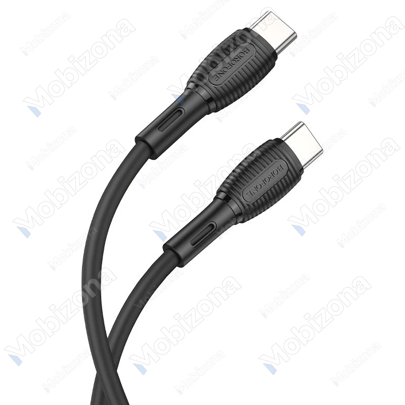 Type-C - Type-C laidas Borofone BX86 Advantage (60W, 3.0A, 1.0m)