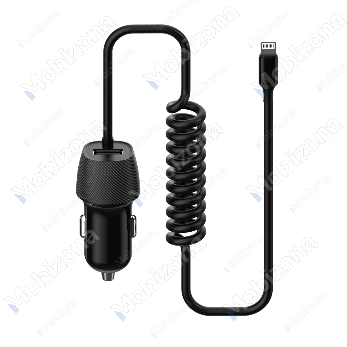 Car charger USB with lightning cable Platinet PLCRSL (2.4A)