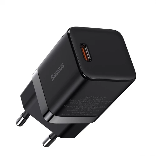 Įkroviklis Type-C PD 3.0, QC 4+, PPS Baseus GaN3 Fast Charger (30W, 3.0A)