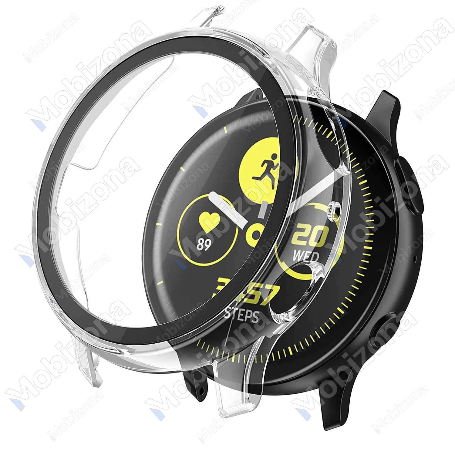 Samsung Galaxy Watch Active 2 (44mm) Tempered Glass and Case 360
