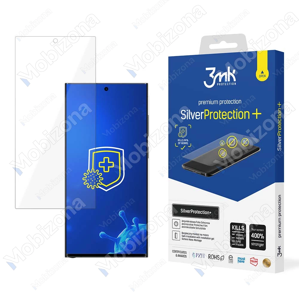 Samsung Galaxy S23 Ultra apsauginė plėvelė 3MK SilverProtection+