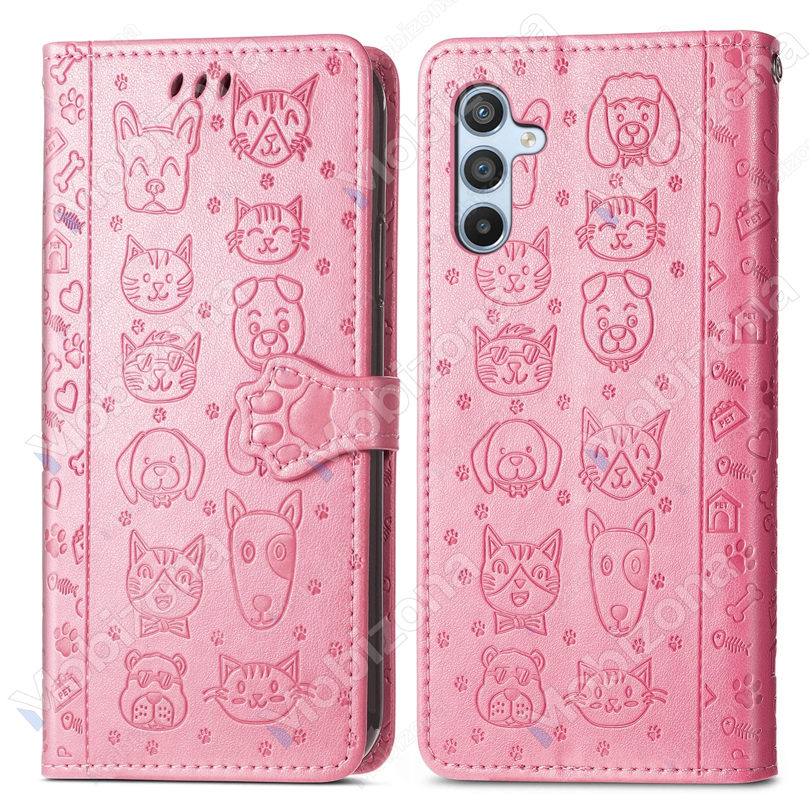 Samsung Galaxy A14 4G, A14 5G dėklas Cat & Dog