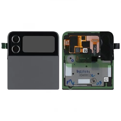 Samsung Galaxy Z Flip 4 Upper Back Glass Housing with Outer LCD Screen Samsung Galaxy Z Flip 4 Upper Back Glass Housing with Outer LCD Screen