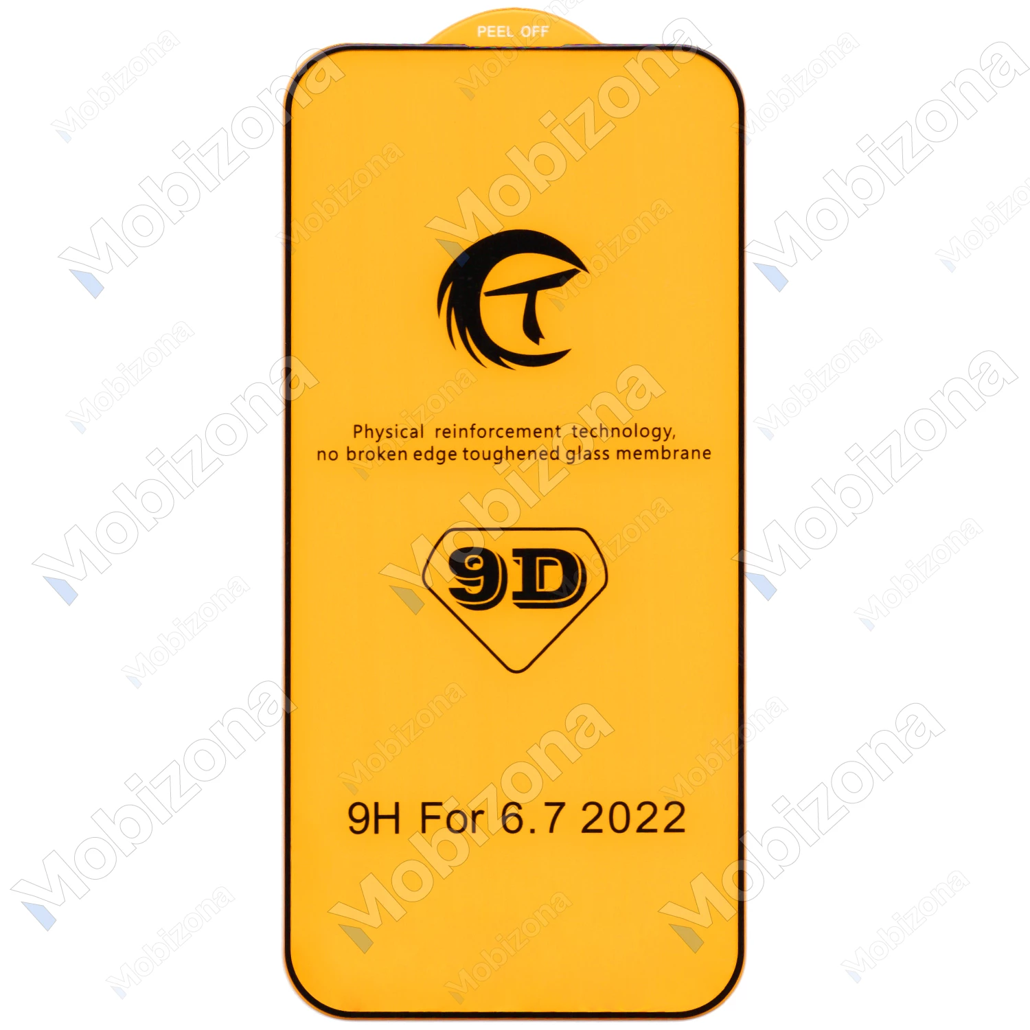 iPhone 14 Pro Max skirtas apsauginis stiklas 9D Full Glue