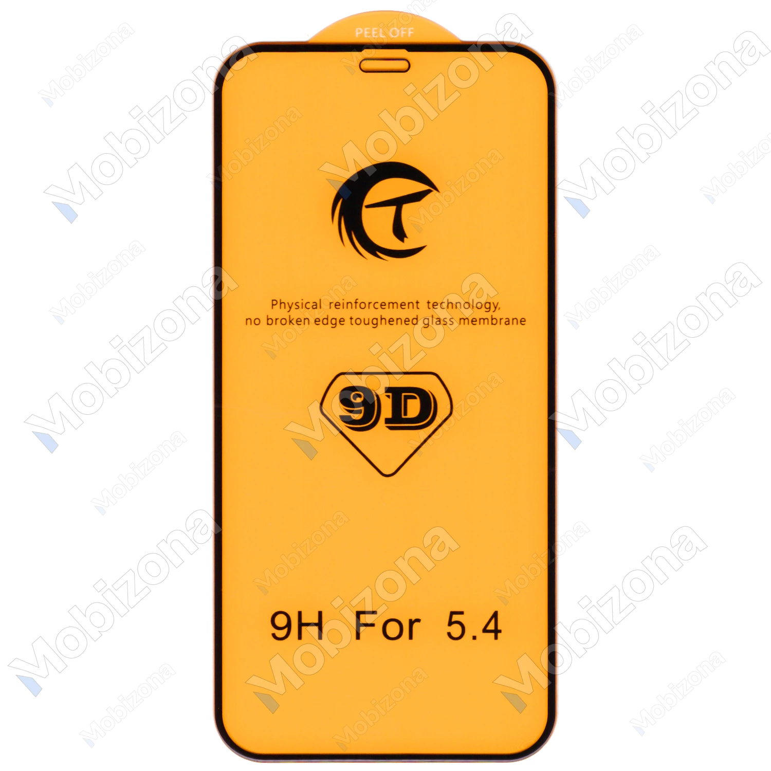iPhone 12 mini skirtas apsauginis stiklas 9D Full Glue