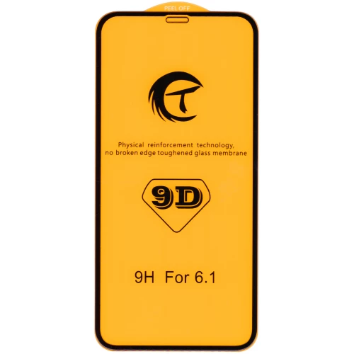 Apple iPhone XR, iPhone 11 apsauginis stiklas 9D Full Glue Apple iPhone XR, iPhone 11 apsauginis stiklas 9D Full Glue