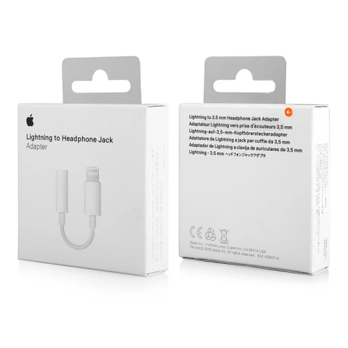 3.5mm headphone adapter with lightning connector (1.2m)