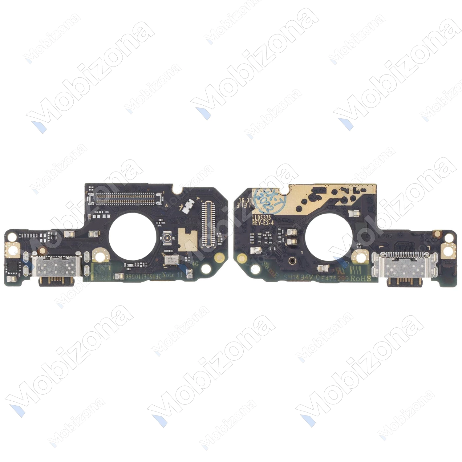 Xiaomi Poco M4 Pro 4G, Redmi Note 11, Redmi Note 11S 4G įkrovimo lizdas ir mikrofonas (PCB plokštė)