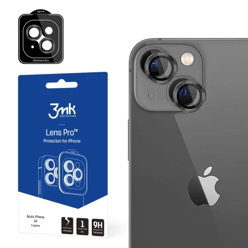 Apple iPhone 14 Camera Lens Protection Pro 3MK Apple iPhone 14 Camera Lens Protection Pro 3MK