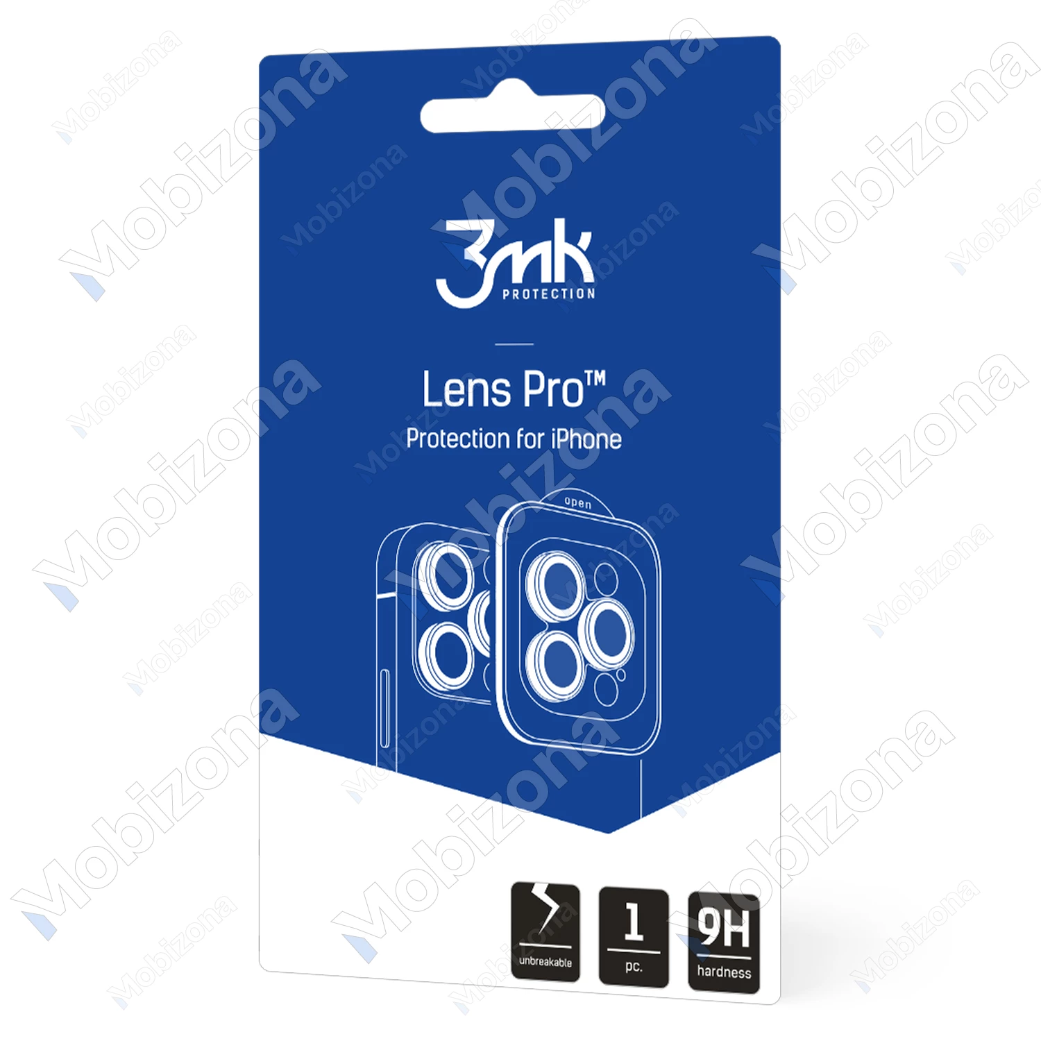 iPhone 15 skirtas apsauginis stiklas kamerai 3MK Lens Protection Pro