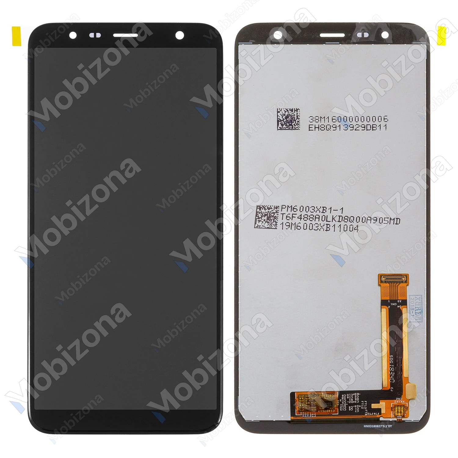 Samsung Galaxy J4+ (2018), Galaxy J6+ (2018) ekranas