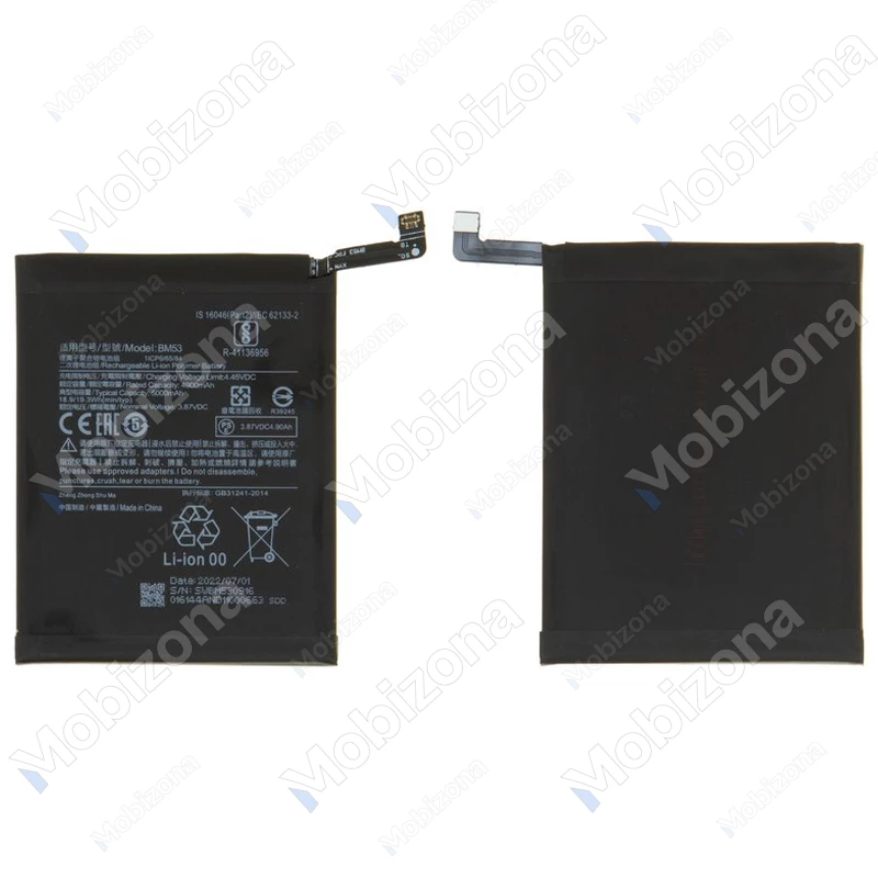 Xiaomi Mi 10T 5G, Mi 10T Pro 5G Battery (BM53)