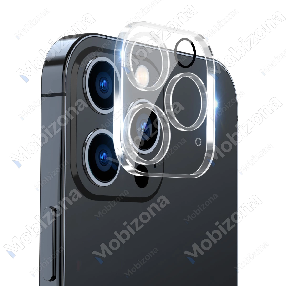 iPhone 15 Pro, 15 Pro Max skirtas apsauginis stiklas kamerai 9H