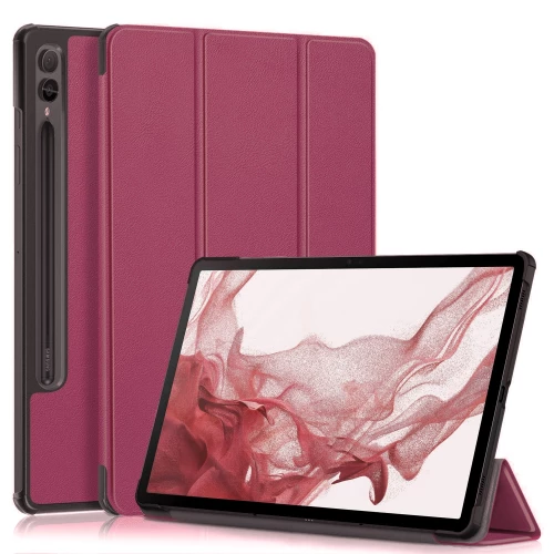 Samsung Galaxy Tab S9 FE+ dėklas Smart Leather