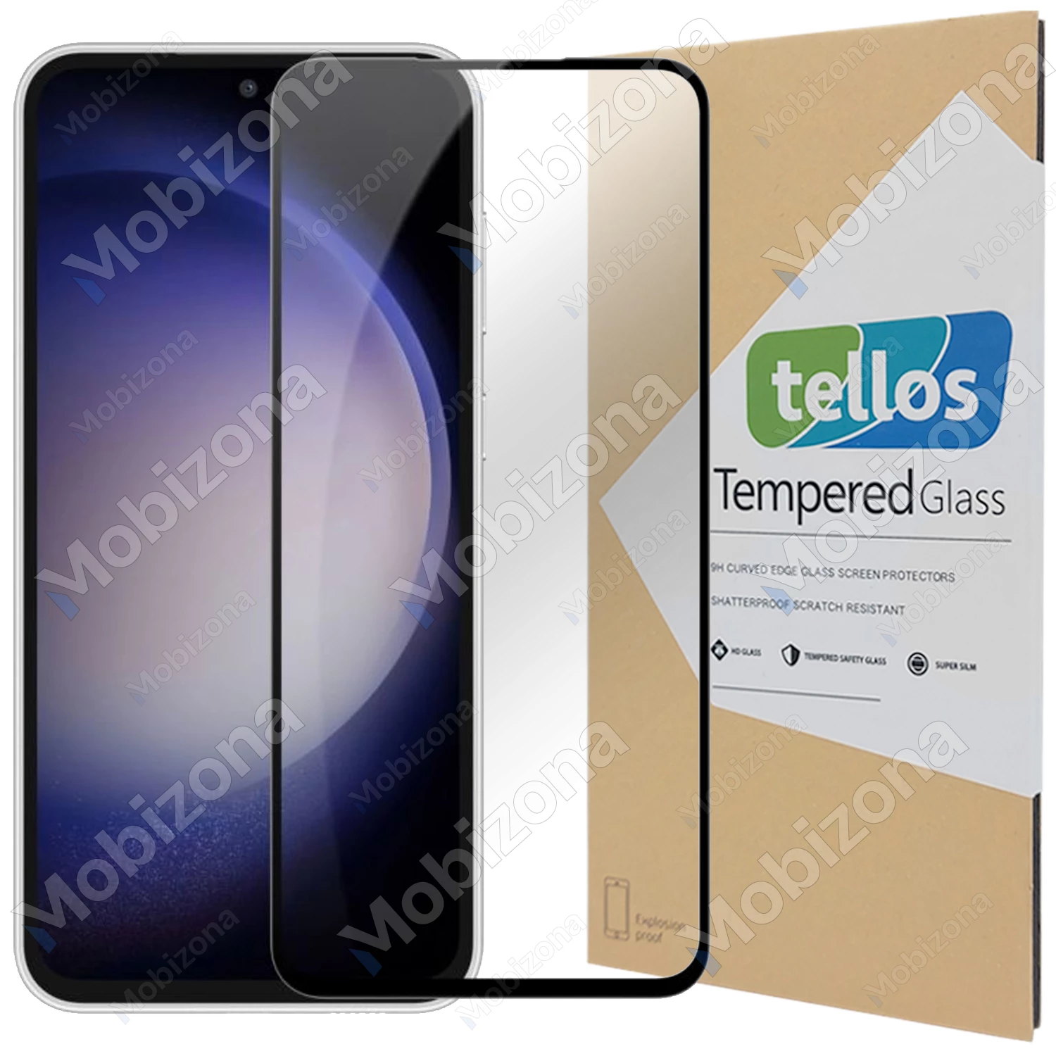 Samsung Galaxy S23 FE apsauginis stiklas Tellos