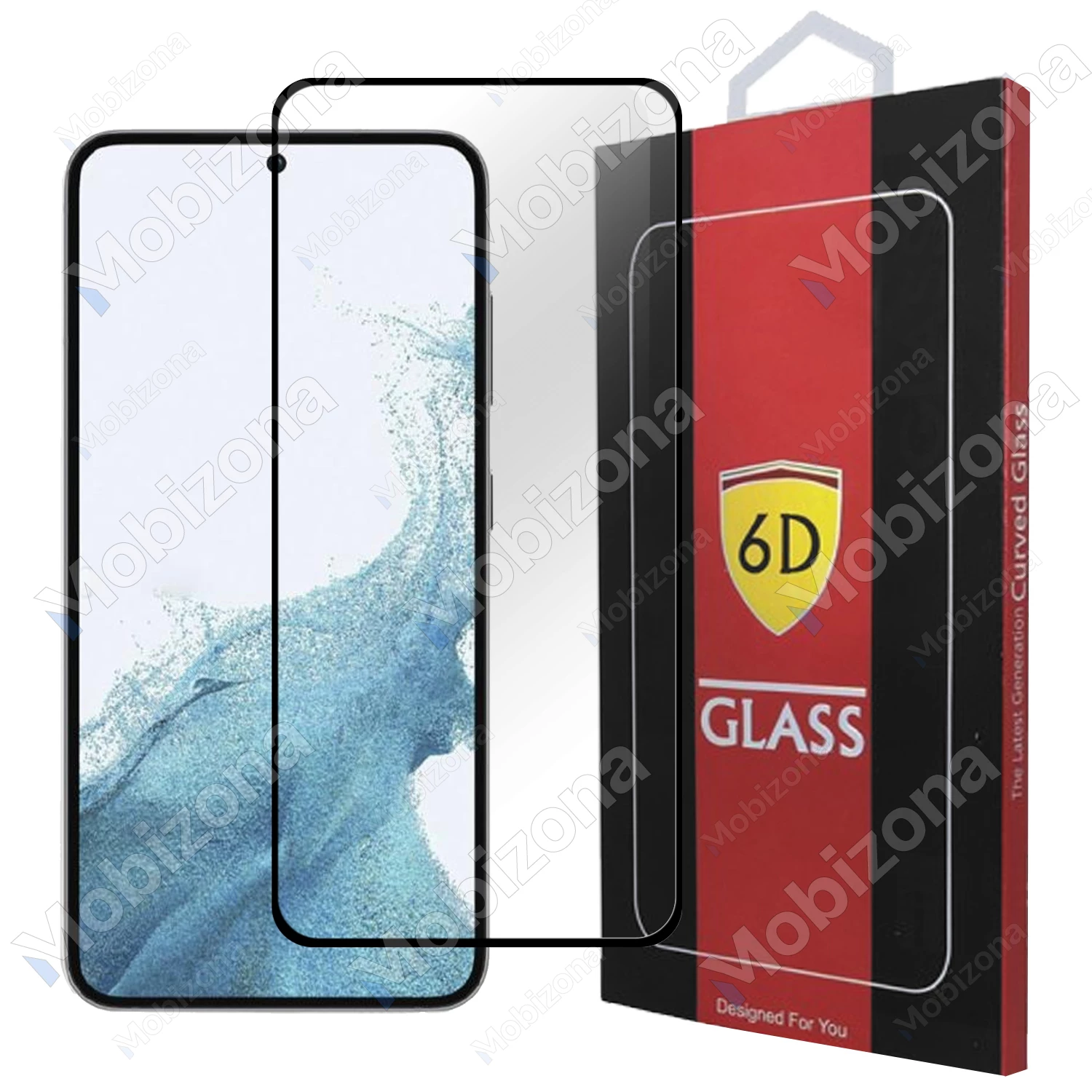 Samsung Galaxy S22, S23 Tempered Glass 6D