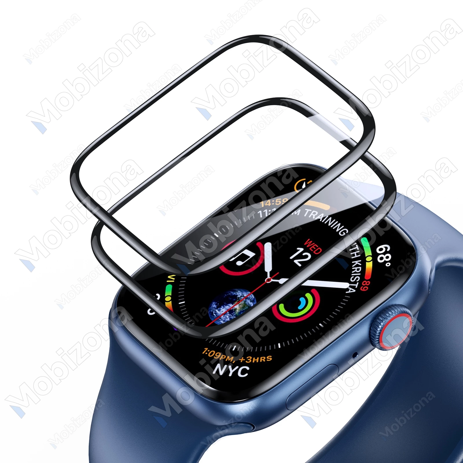 Apple Watch 4, 5, 6, SE, SE (2nd gen) 40mm Hybrid Glass Dux Ducis PMMA (2pcs.)