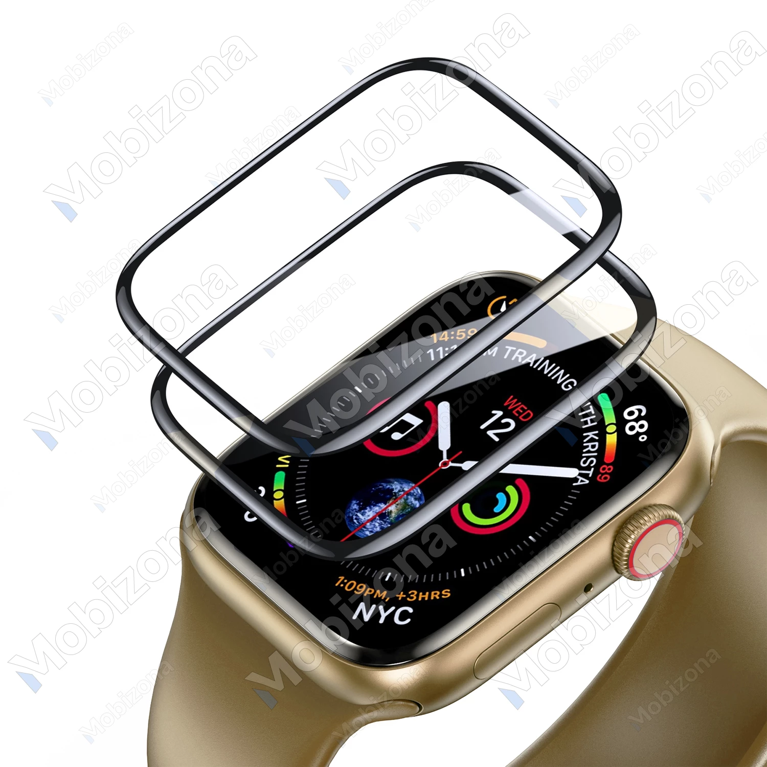 Apple Watch 4, 5, 6, SE, SE (2nd gen) 44mm Hybrid Glass Dux Ducis PMMA (2pcs.)