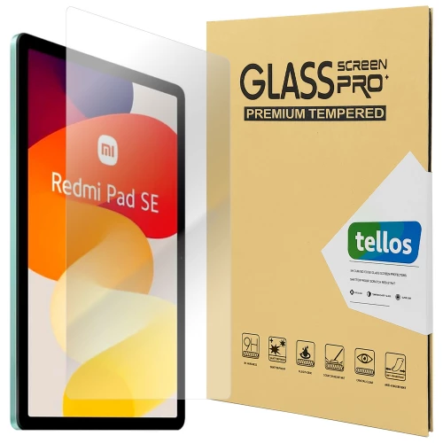 Xiaomi Redmi Pad SE 11 apsauginis stiklas Tellos Premium Pro+ Xiaomi Redmi Pad SE 11 apsauginis stiklas Tellos Premium Pro+