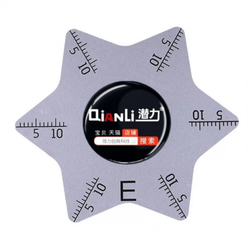 Nerūdijančio plieno šešiakampis ardymo įrankis QianLi E (0.1mm) Nerūdijančio plieno šešiakampis ardymo įrankis QianLi E (0.1mm)