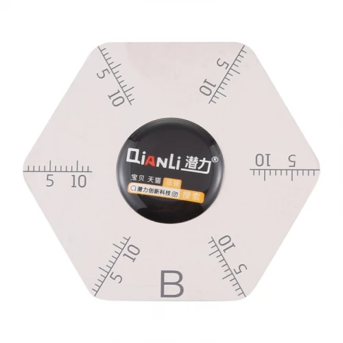 Nerūdijančio plieno šešiakampis ardymo įrankis QianLi B (0.1mm) Nerūdijančio plieno šešiakampis ardymo įrankis QianLi B (0.1mm)