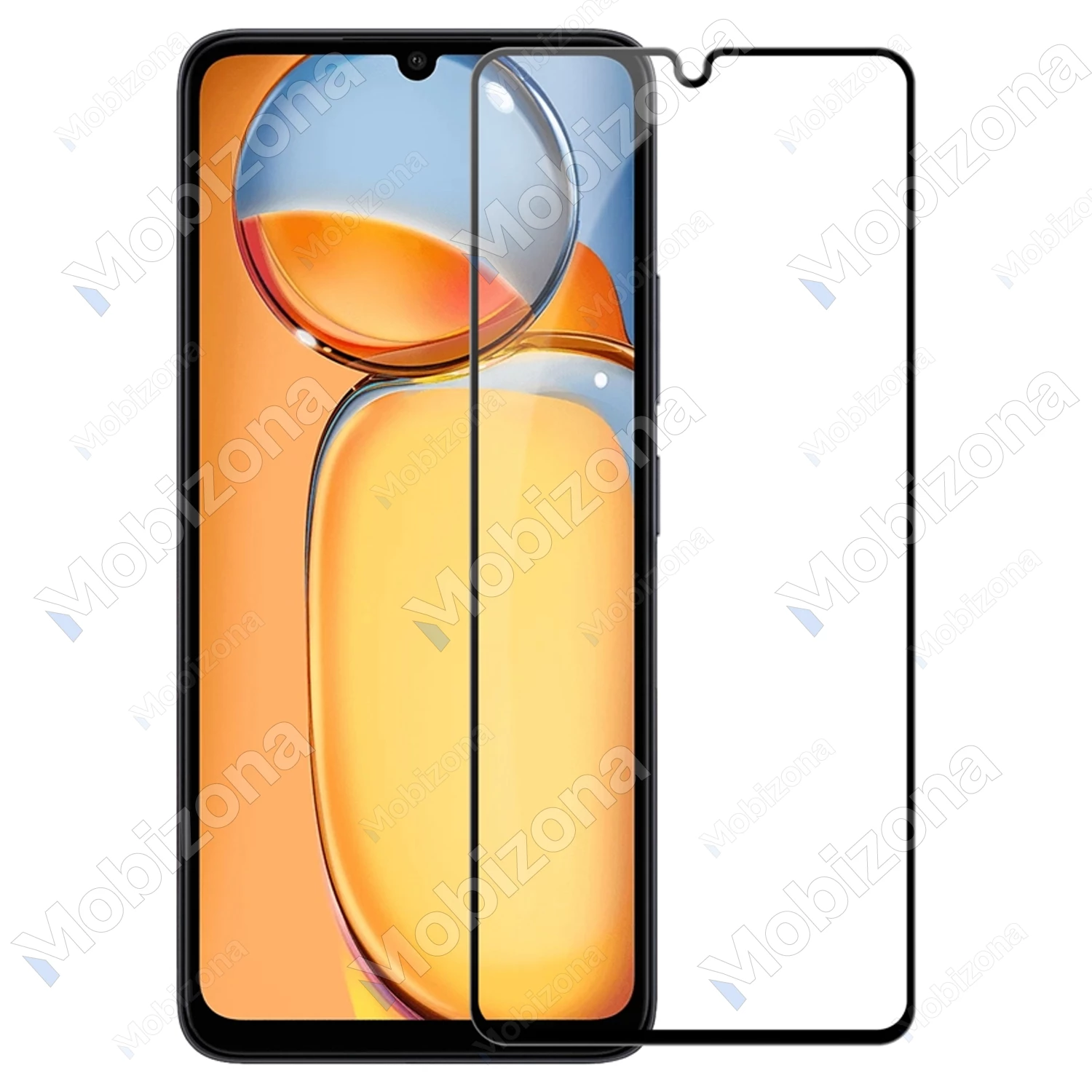 Xiaomi Poco C65, Redmi 13C 5D Full Glue Tempered Glass