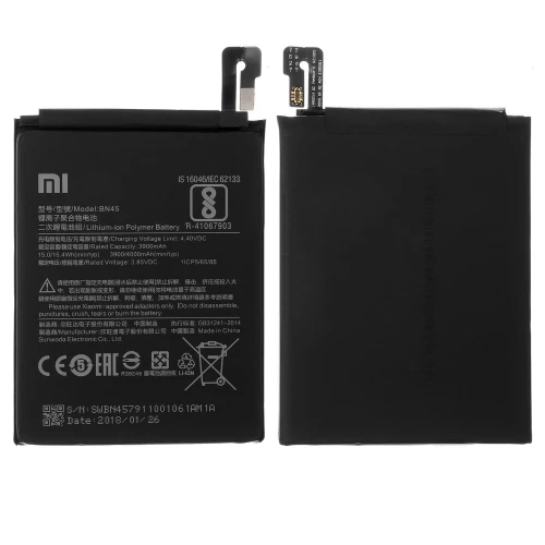 Xiaomi Redmi Note 5, Redmi Note 5 Pro Battery (BN45) Xiaomi Redmi Note 5, Redmi Note 5 Pro Battery (BN45)