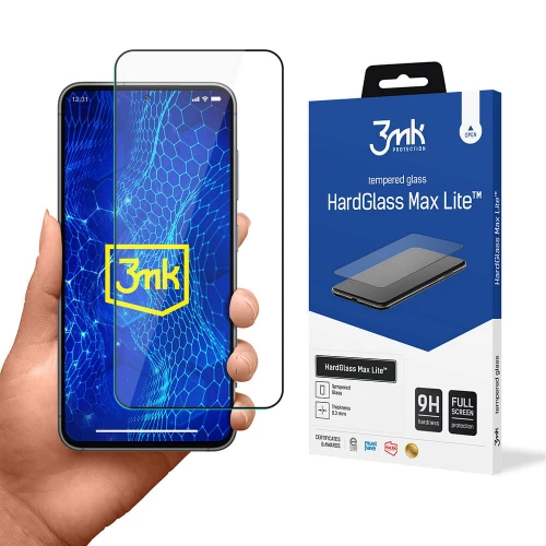 Samsung Galaxy S24 Tempered Glass 3MK HardGlass Max Lite Samsung Galaxy S24 Tempered Glass 3MK HardGlass Max Lite
