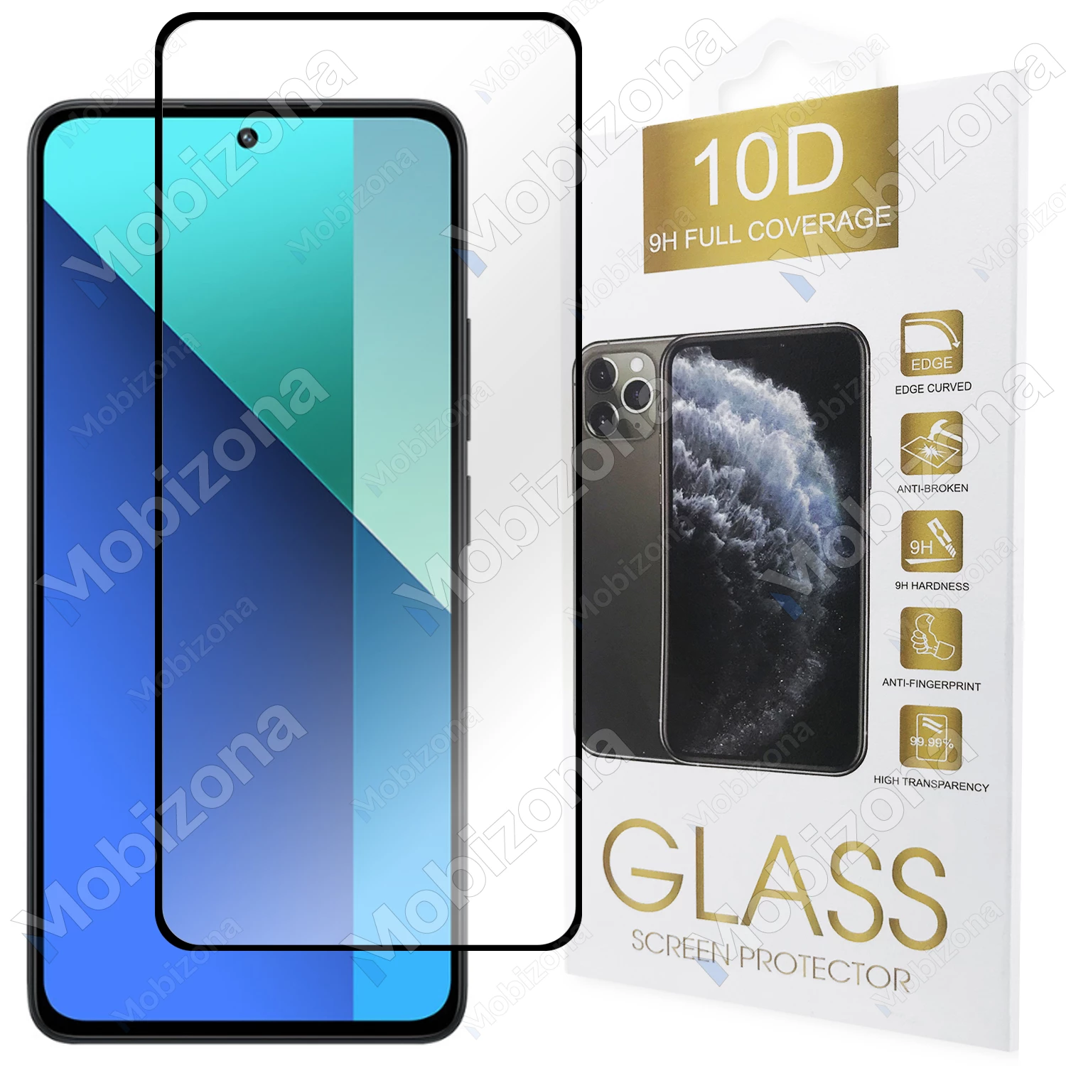 Xiaomi Poco M6 Pro 4G, Redmi Note 13 5G, Redmi Note 13 Pro 4G Tempered Glass 10D