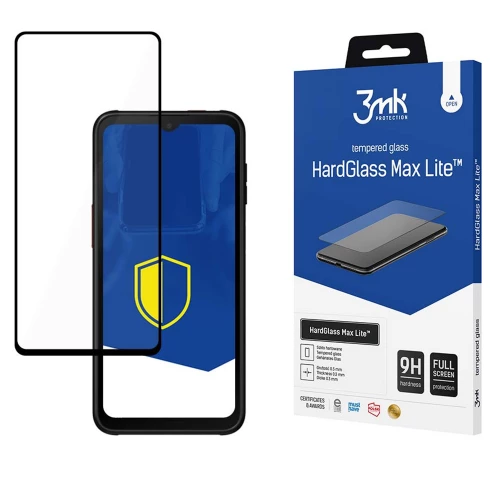 Samsung Galaxy XCover 6 Pro, Galaxy Xcover 7 Tempered Glass 3MK HardGlass Max Lite Samsung Galaxy XCover 6 Pro, Galaxy Xcover 7 Tempered Glass 3MK HardGlass Max Lite