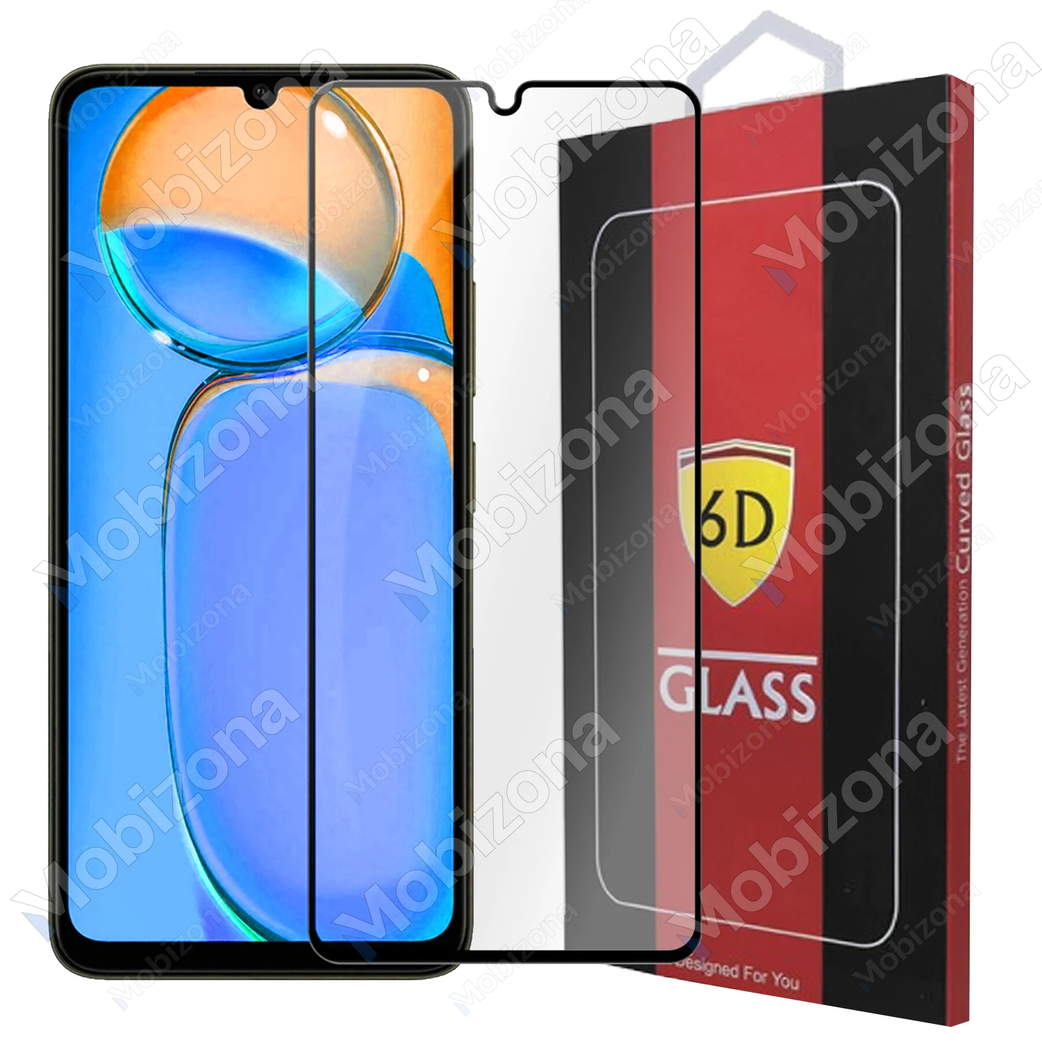 Xiaomi Poco C65, Redmi 13C Tempered Glass 6D
