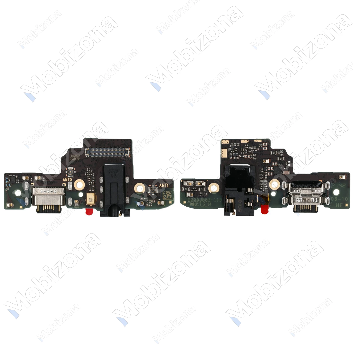 Xiaomi Poco M4 Pro 5G įkrovimo, ausinių lizdas ir mikrofonas (PCB plokštė)