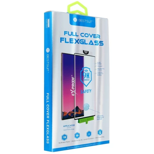 Samsung Galaxy S24 hibiridinis stiklas Bestsuit Full Cover FlexGlass