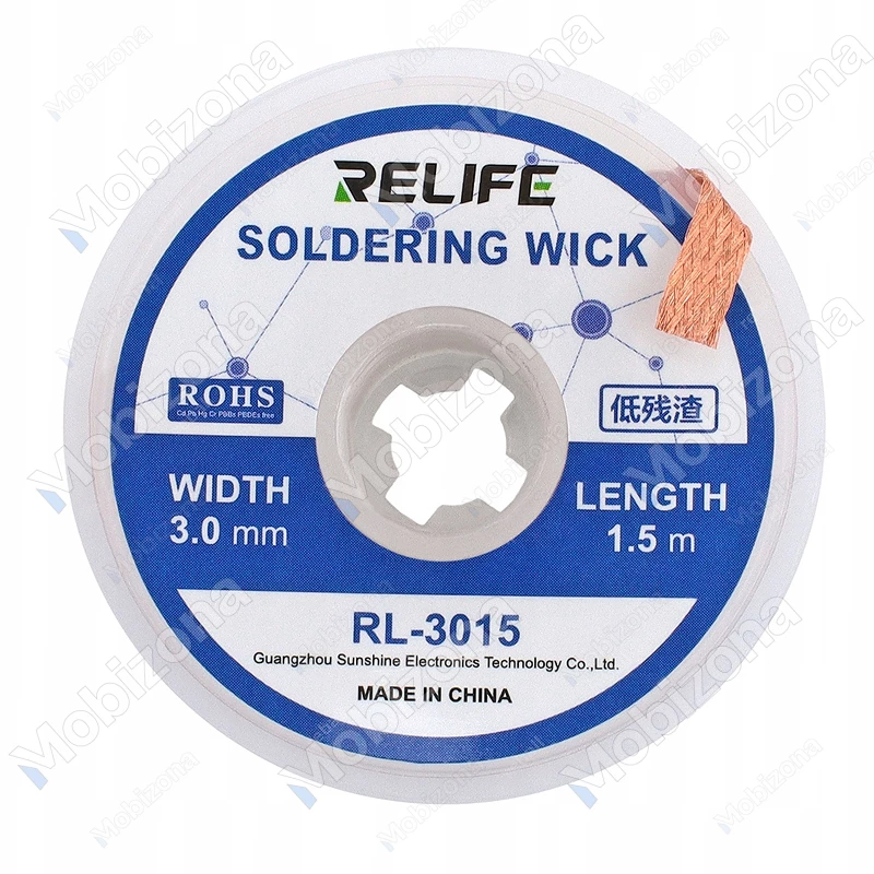 Išlitavimo juosta 3.0mm x 1.5m Relife RL-3015
