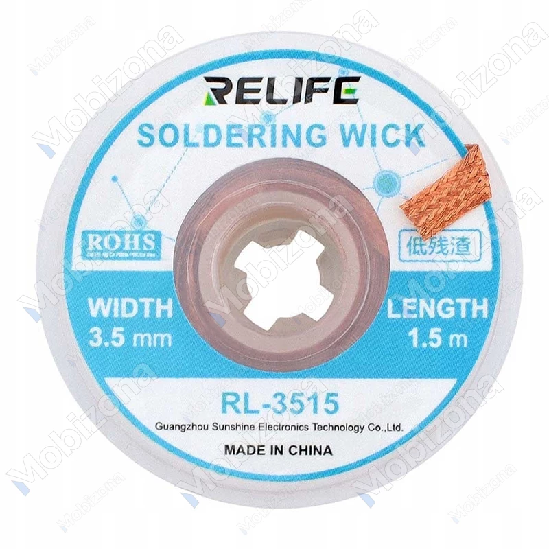 Desoldering Wick 3.5mm x 1.5m Relife RL-3515