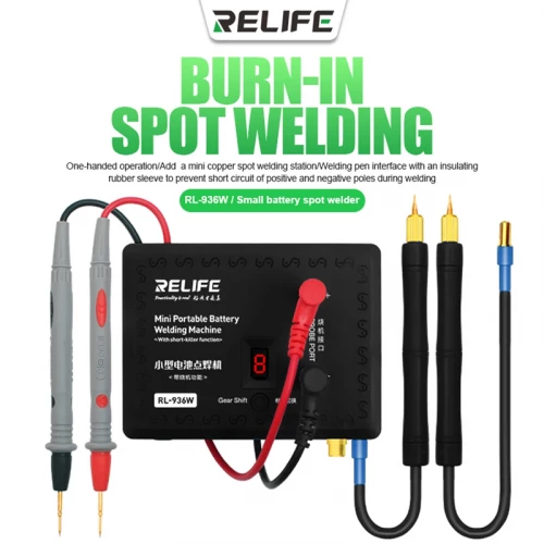 Mini Portable Battery Spot Welding Machine Relife RL-936W Mini Portable Battery Spot Welding Machine Relife RL-936W