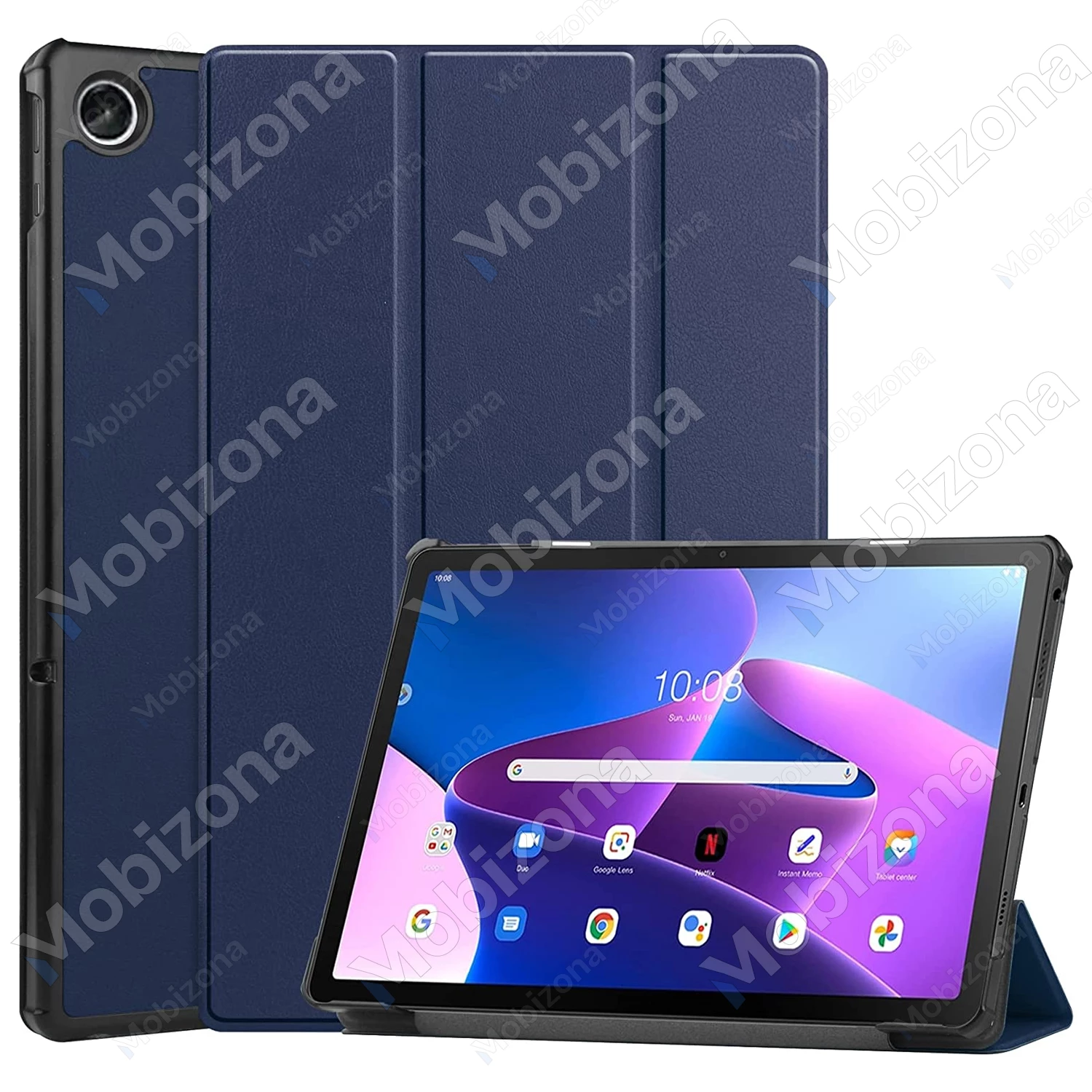 Lenovo Tab M10 Plus (3rd Gen) (TB125, TB128) dėklas Smart Leather