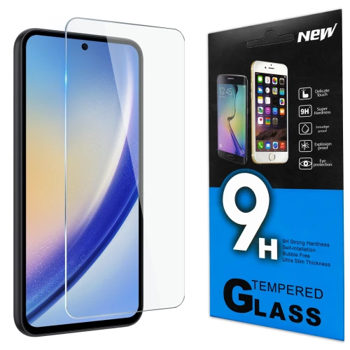 Samsung Galaxy A35 5G, Galaxy A55 5G, Galaxy M35 apsauginis stiklas 9H