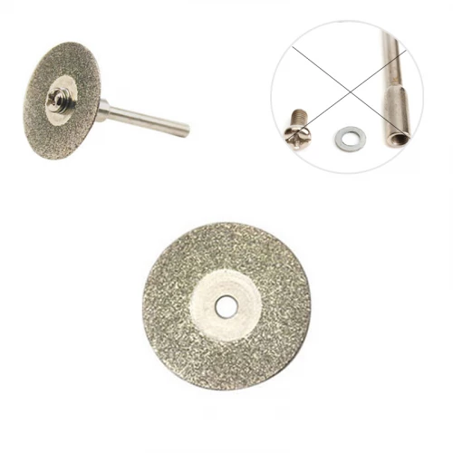 Deimantinis precizinis, mažas pjovimo diskas frezai 22mm (1 vnt.) Deimantinis precizinis, mažas pjovimo diskas frezai 22mm (1 vnt.)