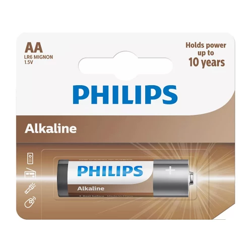 Philips Alkaline AA baterija LR6AL10S/10, LR6