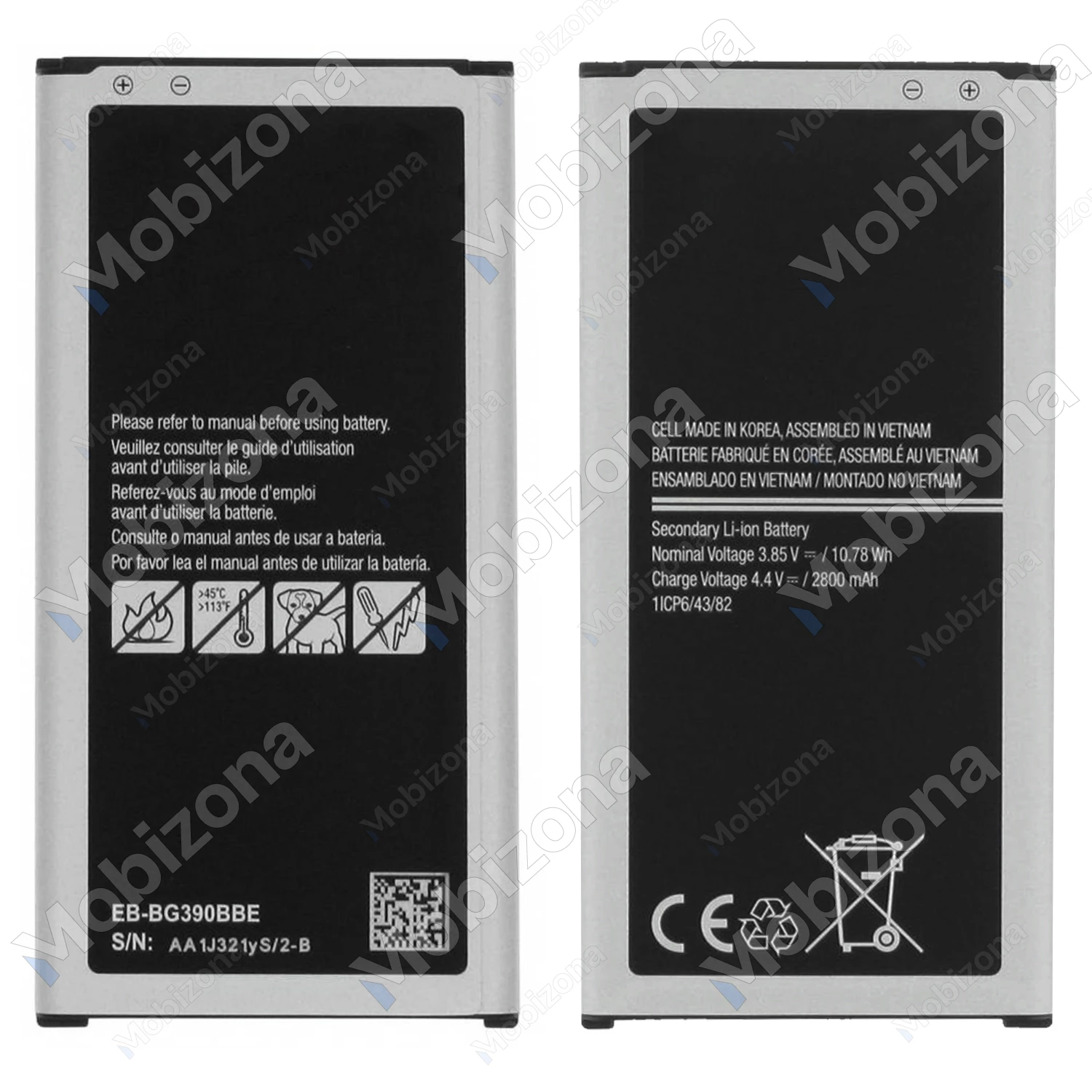 Samsung Galaxy Xcover 4, Xcover 4S Battery (EB-BG390BBE)