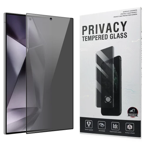 Samsung Galaxy S24 Ultra apsauginis stiklas Privacy Samsung Galaxy S24 Ultra apsauginis stiklas Privacy