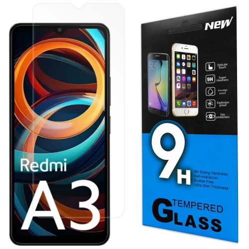 Xiaomi Redmi A3 9H Tempered Glass Xiaomi Redmi A3 9H Tempered Glass