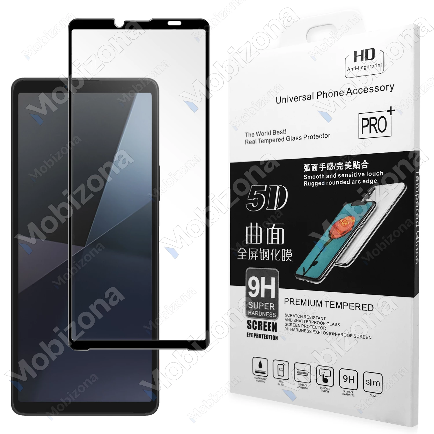 Sony Xperia 10 VI 5D Full Glue Tempered Glass