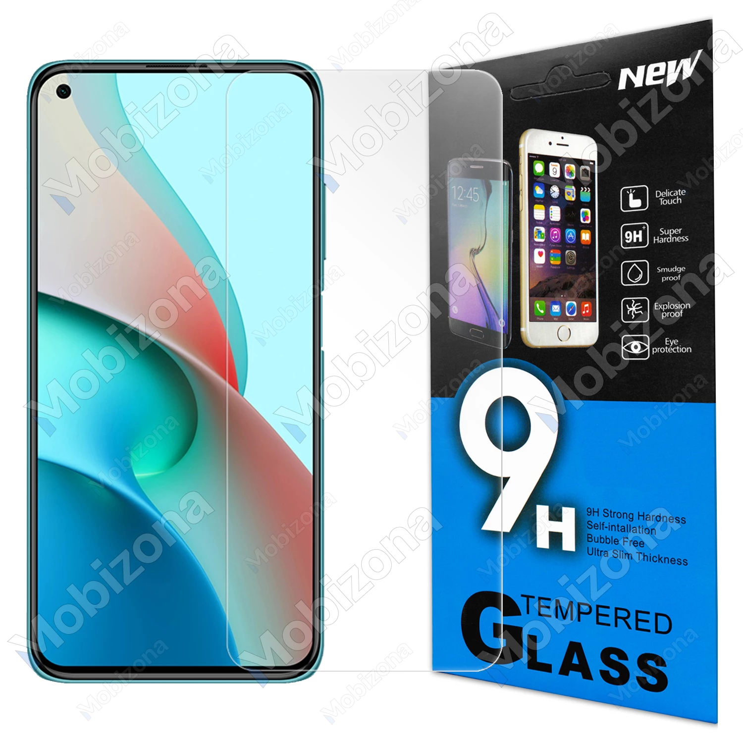 Xiaomi Redmi Note 9 5G apsauginis stiklas 9H
