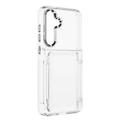Samsung Galaxy S24+ dėklas Forcell F-Protect Crystal Pocket