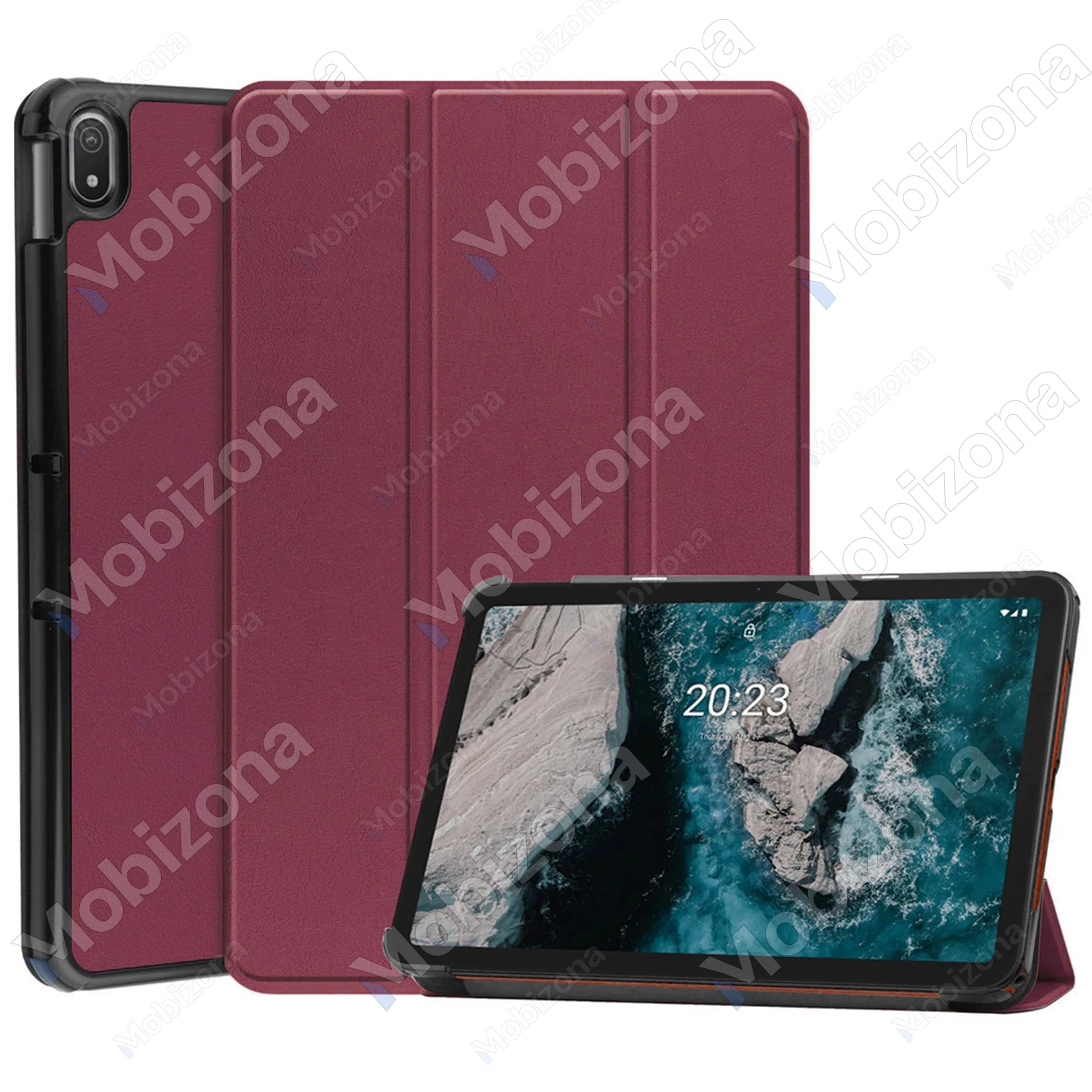 Nokia T20 dėklas Smart Leather